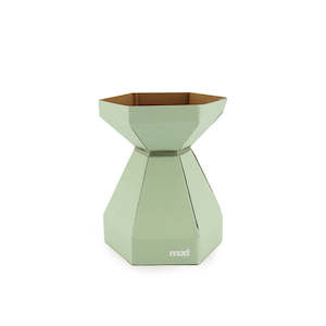 MOD Circular Vase Mini 14Diax19Hcm Pk/10 - Soft Green