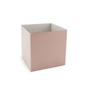 Solid Colour Posy Box 16Sqx16Hcm Pk/10 - Soft Rose Pink