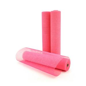 Natural Jute Mesh 53cmx9m - Cerise