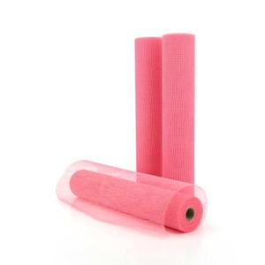 Natural Jute Mesh 53cmx9m - Light Pink