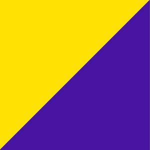 Pearlwrap Sheet 60x50cm (60mu) Pk/50 - Yellow/Purple