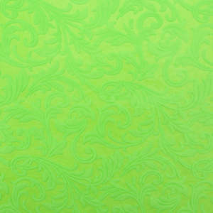Non Woven Embossed Flourish Sheet 50x60cm Pk/50 - Pistachio
