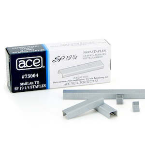 Oceans Accessories Tools: Staples SP19 6mm 5000Pcs - Silver (SP19-6mm)