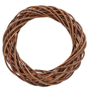 Christmas: Willow Wreath 42Diax8Hcm - Natural Dark
