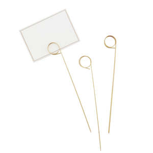 Bamboo Pick w/Bent Head 2Diax18Lcm Pk/100 - Green