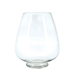 Oceans Glassware: Glass Mushroom Vase 12TDx23.5Hcm - Clear (02-Mus2413)