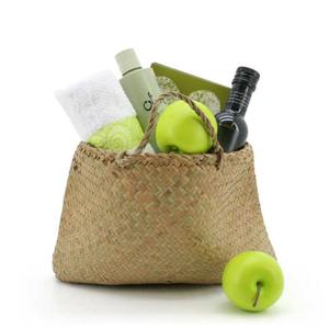 Oceans Boxes Bags Bags: Nat Woven Kit Bag Large 30Wx28Hcm Pk/10 - Natural