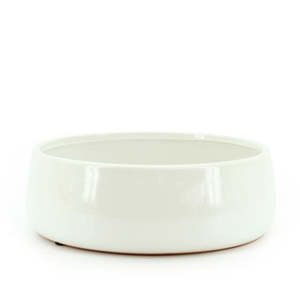 Ceramic Belly Bowl 27Diax9Hcm - White (03-A5-WHI)