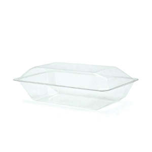 Oceans Accessories Wedding Corsage: PVC Clam Shell Corsage Box 22.5Lx12Wx7Hcm Pk/10 - Clear