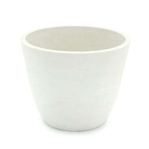 Stonefusion Groove Pot Small 15Diax12.3Hcm - White