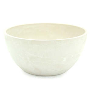 Stonefusion Marbled Bowl 25Diax12Hcm - Stone White