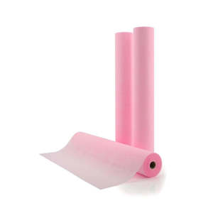 Premium Non Woven Vilene Roll 60cmx50m (28gsm) - Light Pink