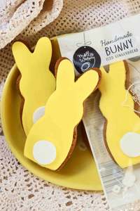 Direct: Iced Yellow Bunny Gingerbread * 72 pack