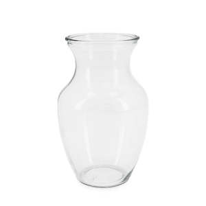 Glass Lily Vase 9.5TDx13Wx20Hcm - Clear