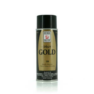 Design Master Premium Metals Spray 312gm - 14KT Gold (230)