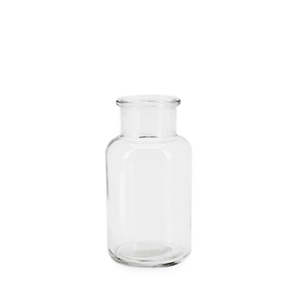 Glass Squat Bottle Small 6.5Diax12.5Hcm - Clear