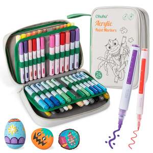 Acrylic Markers: Ohuhu Acrylic Markers 24 Colours 48 Pack