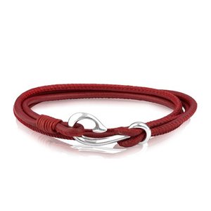 Products: Leather Double Twist Journey Bracelet
