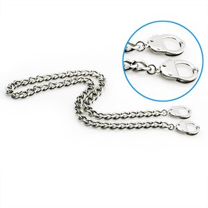 Products: Steel Hand Cuff Necklace - Moonshine jewellery