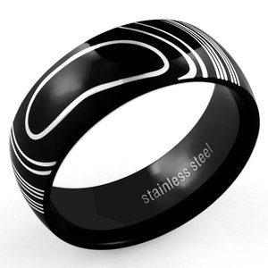 Matte Polished Steel Ring