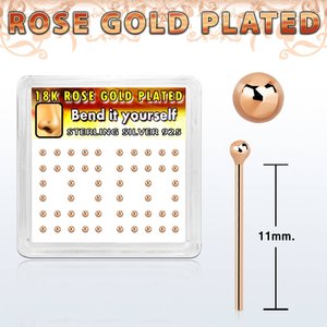 Rose Gold Plated Seamless Ring