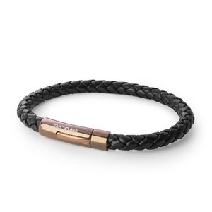 Black Latitude Bracelet- Steel