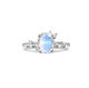 Elsa – Moonstone ring 925 sterling silver