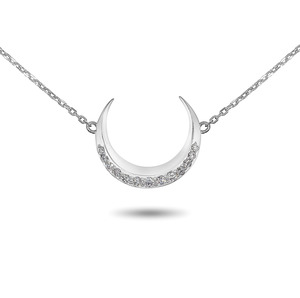 Products: Alvar – Moon Crescent necklace 925 sterling silver