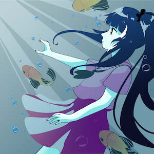 Diamond Painting Anime: Diamond Painting - Anime - Under Water