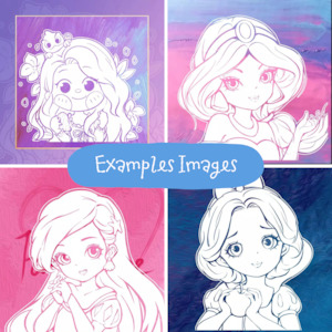 Custom Peel Painting - Using Custom Image