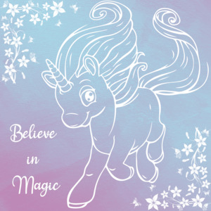 Peel Painting: Peel Painting - Believe in Magic