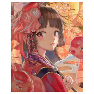 Made To Order People: Paint by Number - Koi Girl (Anime)