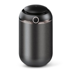 Globo Basis Collection: Absolute Essentials Portable Metal Diffuser: Gunmetal Grey