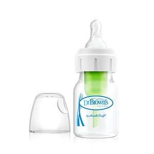 Dr Brown's Options+ Anti Colic Narrow Neck Bottle with Level 1 Teat 60ml 1 Pack