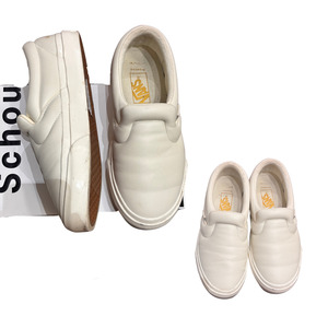 PROENZA SCHOULER X VANS cream leather Rare shoes  w/box 9.5 Y0126