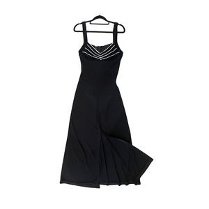 PATI-PAT PARIS black White Beaded maxi dress P1125