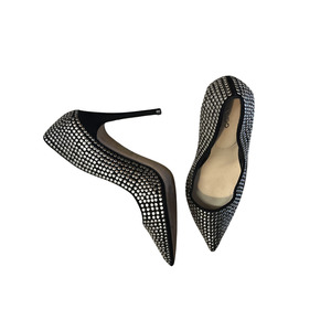 ALDO Black with silver studs heels B0326