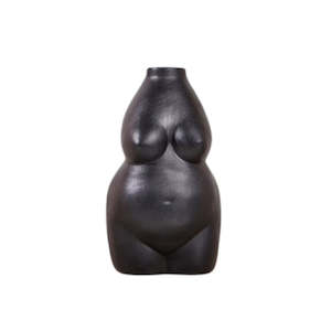 Aida Body Vase - Black