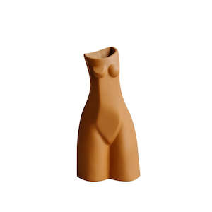 Evelina Body Vase - Orange