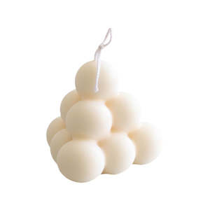 Pyramid Candle - White