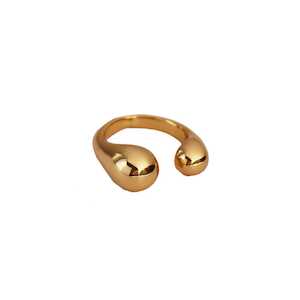 18k Gold Plated Jewellery: Huggies ring
