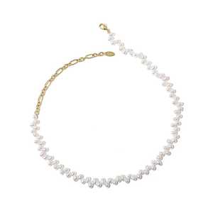 Necklaces: Fresh water pearl necklace - 6mm