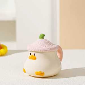 Duck with hat mug