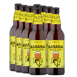 Ale: (BBE: 30/11/2024) Eagle Brewery Banana Bread Fruit Beer 5.2% 500ml - 8 Pack