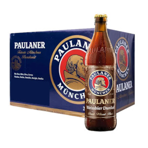 Paulaner Hefeweiss Dunkel 5.3% 500ml - 20 Pack