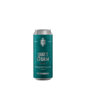 Singles: Thornbridge Quiet Storm Sabro Single Hop Pale Ale 5.5% 440ml Can