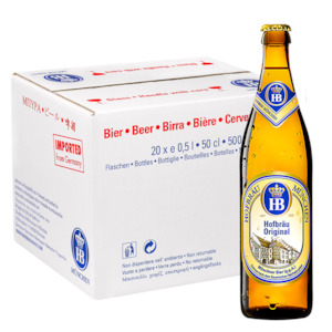 Hofbrau Original Lager 5.1% 500ml - 20 Pack