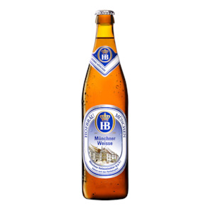 Hofbrau: Hofbrau Münchner Weisse (Wheat Beer) 5.1% 500ml