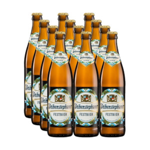 Weihenstephan Festbier (Oktoberfest) 5.8% 500ml - 12 Bottles