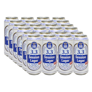 Hofbrau: Hofbrau Session Lager 3.3% 500ml Can - 24 Pack